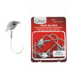 Soft Bait Jig Heads: Catch Stingaz Tenya Softbait Jig Heads (1/4 - 1 Oz)