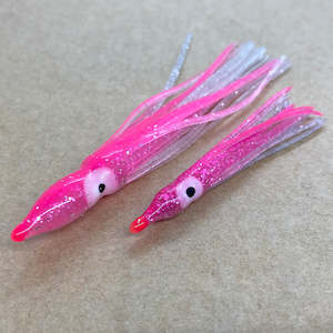 Boat Fishing Terminal Tackle: Pink Squid Skirts