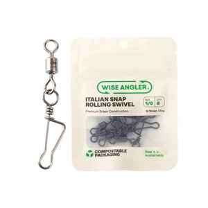 Italian Snap Rolling Swivel – Reliable, Smooth & Quick-Change Performance