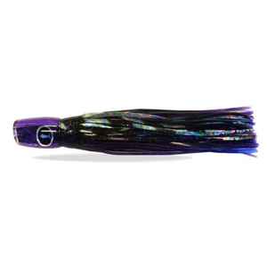 Bluewater 10” Plunger Trolling Skirt – Purple Black Marlin Lure