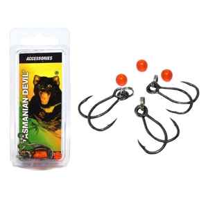 Freshwater Trolling Lures: Tasmanian Devil Wide Eye Single Hooks