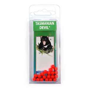 Freshwater Trolling Lures: Tasmanian Devil 5mm Red Beads