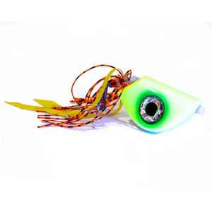 Kabura Jigs: Catch Beady Eye Kabura Jig Chartreuse – Snapper Jig NZ