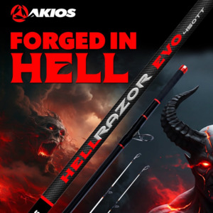Fishing Rods: AKIOS Hellrazor EVO 450TT Surf Rod