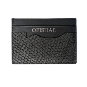 Best Selling: Fish Leather Card Holder Wallet NZ – Slim Sustainable Men’s Wallet