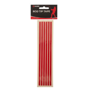 AKIOS 3M Rod Tip Tape in Red & White