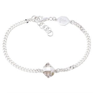 Bracelet | Diamond Quartz & Silver