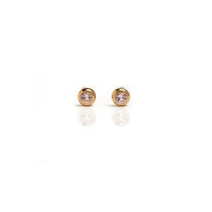 Jewellery 1: Earrings | Morganite Mini Studs