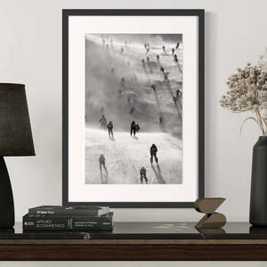 Wall Art: Print | Ski Race