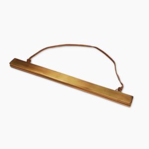 Wall Art: Frame | Brass Strip