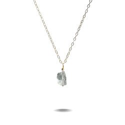 Necklaces: Lucia | Gold Filled Clear Quartz Necklace