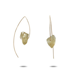 Lorelai Earrings: Lorelai | Gold Filled Citrine Hook Earrings