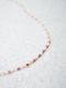 SUPERNOVA NECKLACE – GOLD – garnet