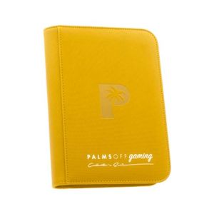 Bestsellers: Palms Off Collector’s Series 4 Pocket Zip Binder – YELLOW