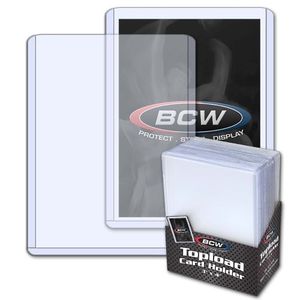 BCW Toploaders (25) Clear - TCG