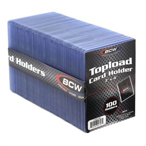 BCW Toploaders (100) Clear - TCG