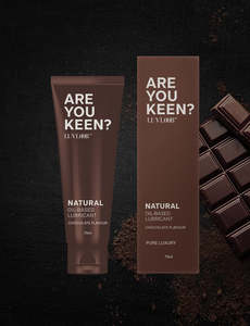 LUVLOOB Natural Oil-Based Lubricant | Chocolate Flavour