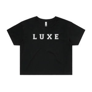 All: LUXE Woman's Crop Tee