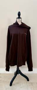 Jumpers Hoodies: I LOVE UGLY Black/Brown Hoodie (Size 2XL)