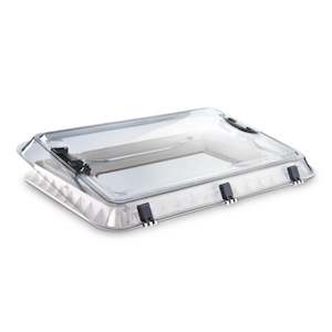 Window & Doors: Dometic Roof Vents - Heki 2 Roof Vent, Blind & Flyscreen, Beige, 960 x 655 mm