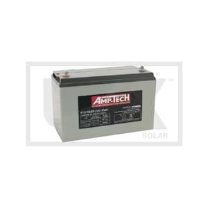Batteries: AGM Deep Cycle Battery  12V AMP-Tech   200 Ah