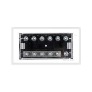 Victron Six-way Fuse  Holder for Mega-Fuse With Busbar