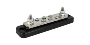 Busbar 250A 2P with 6 screws  + cover