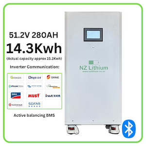 Lux: NZ Lithium 48V 280AH LiFePo4 Lithium Battery