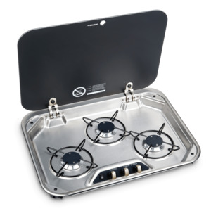 Food Beverage: Dometic OVENS / HOBS - 3 Burner Hob 560X440 (PI8023)