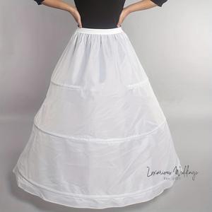 Vintage 3-Hoop Petticoat Underskirt for Wedding Dress