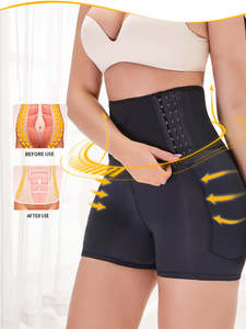 Shapewear: Full Size Hook and eye Shaping Shorts