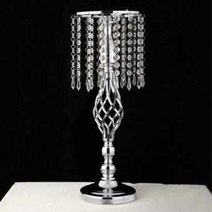 Centerpieces: 52cm Tall Crystal Candle Flower Holder Centerpiece