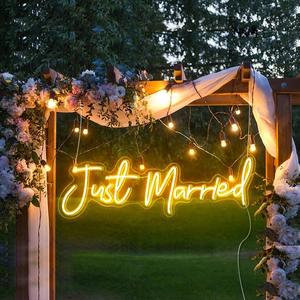 Neon Signs: Just Married Neon Signs