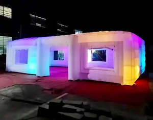 Marquees: Personalized inflatable LED light tent 9.6x5.2x3.2 meters