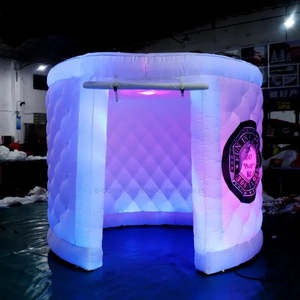 Party Events Inflatable 360 Photo Booth Enclosure Backdrop