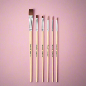 6Pcs - Makeup Brushes