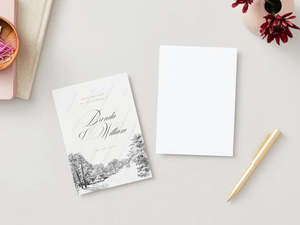 Invitations: Custom Wedding Invitations #13