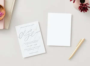 Invitations: Custom Wedding Invitations #9