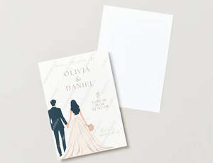 Invitations: Custom Wedding Invitations #1