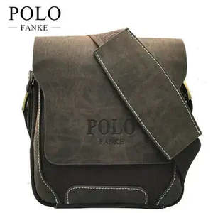 Mens Wear: Designers Brand Men's Bags PU Leather Oxford Vintage Crossbody Bag