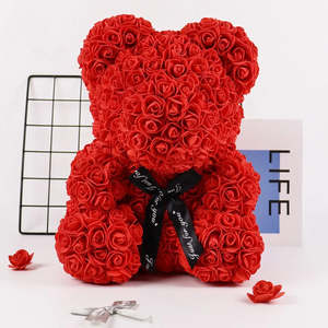 Mothers Day Collection: Immortal Rose Bear, Perfect Gift to Say “I Love You”