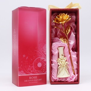 Mothers Day Collection: 24K Gold Foil Rose Creative Mother's Day Day Gift
