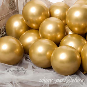 Large Ballons: 20pcs Chrome Metallic Party Balloons
