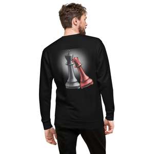 Couples King & Queen Unisex Premium Sweatshirt