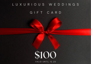 Luxurious Weddings Gift Card