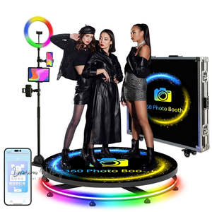 360 Photo Booth with RGB Light