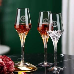 Luxury Crystal Wine Glasses Set
