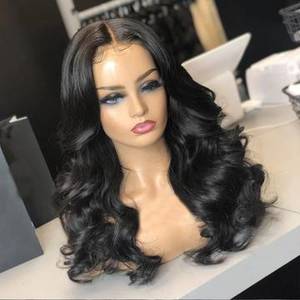 Hair Accessories: Transparent Lace Front Human Hair Wigs