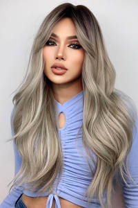 Hair Accessories: Full Machine Long Wave Wigs 26''