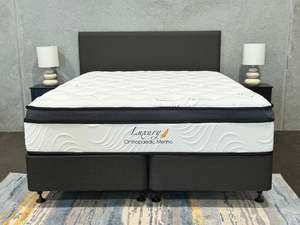Orthopaedic Merino Beds: KING Orthopaedic Merino Mattress Only